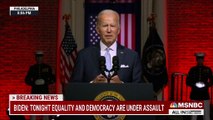 Joe Biden a dénoncé cette nuit 