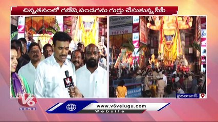 CV Anand F2F Over Khairatabad Ganesh _ Hyderabad _ V6 News