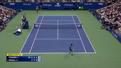 Le dos rond puis la machine s'est enclenchée : Nadal a été patient avant de dérouler