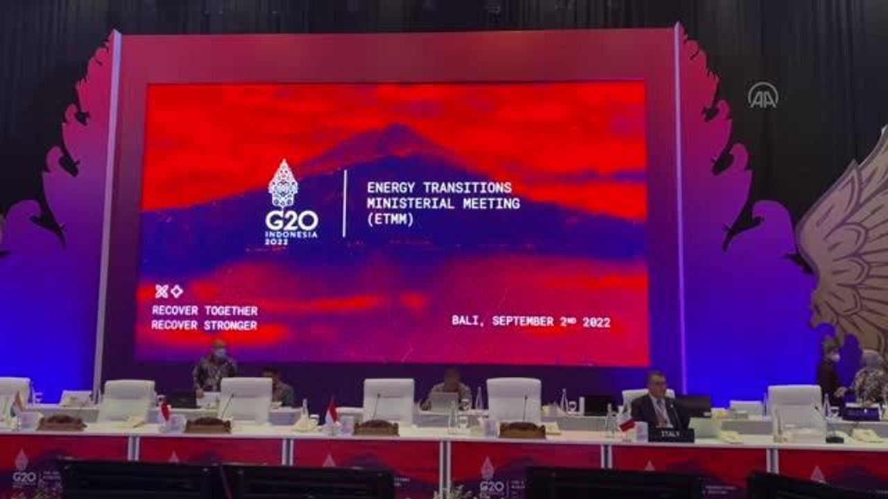 Enerji ve Tabii Kaynaklar Bakanı Dönmez, G20 Enerji Bakanları Toplantısı'nda