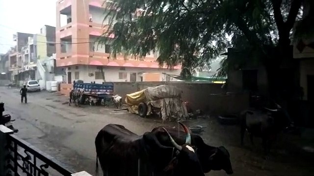 three hours of rain