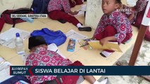 Potret Siswa SD di Deli Serdang yang Terpaksa Belajar Tanpa Ruang Kelas
