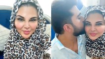 Rakhi Sawant Hijab Look With BF Adil Khan Video Viral । Boldsky *Entertainment