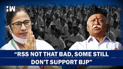 RSS Not That Bad Mamata Banerjee's Praise Receives Backlash From Oppn, Owaisi Reminds 2003