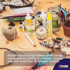 Tengah Malam Dibangunkan untuk Bikin Prakarya, Pria Ini Gercep Pergi ke Warung Kopi