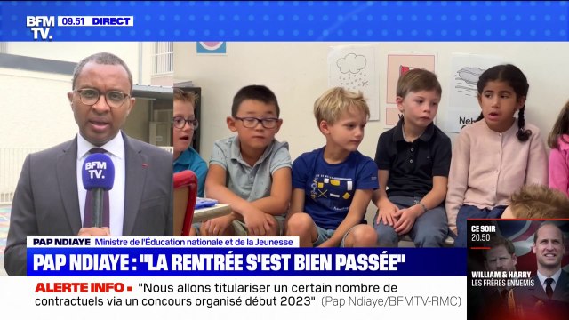 Pap Ndiaye, sur la revalorisation salariale des enseignants: À partir du mois d'octobre, nous allons engager des négociations avec les organisations syndicales