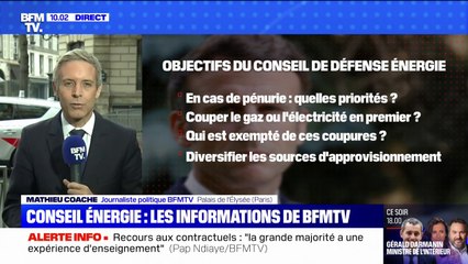Que faut-il attendre du Conseil de défense énergie convoqué par Emmanuel Macron ce vendredi?
