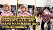 Cowboys, sumabak sa menstrual cramps challenge | GMA News Feed