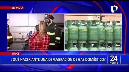 ¿Qué hacer ante una deflagración del balón de gas doméstico?