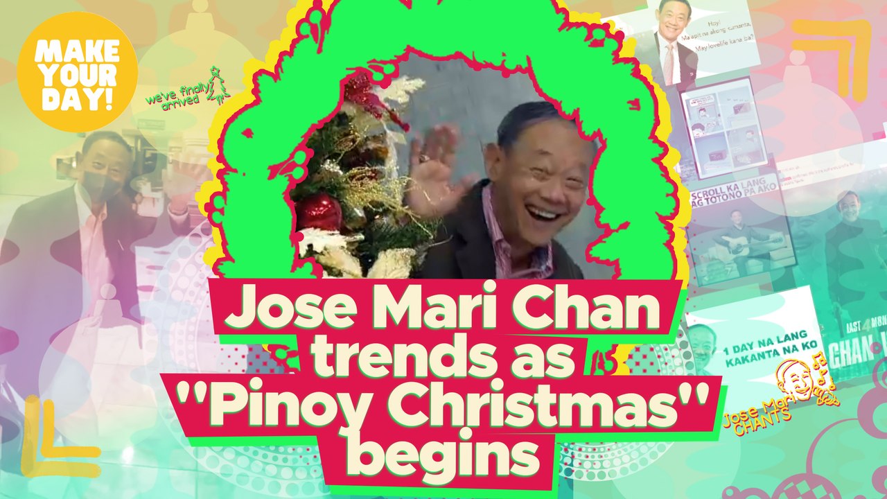 Jose Mari Chan trends as "Pinoy Christmas" begins| Make Your Day