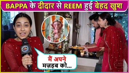 Mai Islam Ko Follow.. Reem Shaikh Visits A Friends House To Seek Blessing From Lord Ganesha