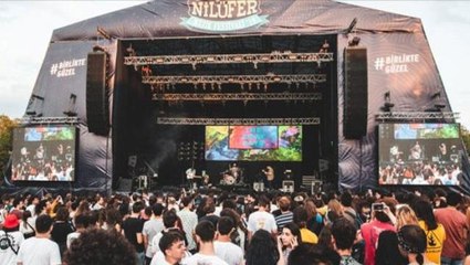 Nilüfer Müzik Festivali'ne konaklama ve içki yasağı getirildi
