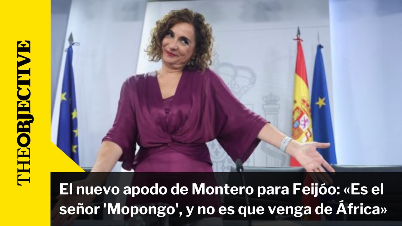 El nuevo apodo de Montero para Feijóo: «Es el señor 'Mopongo', y no es que venga de África»