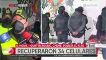 Policía de El Alto usa drones y captura a cinco antisociales por robo de celulares 
