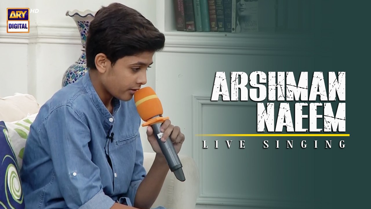 Social Media Viral Singer Arshman Naeem Live Singing In # ...