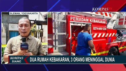 Dua Rumah Hangus Terbakar, 3 Orang Termasuk Anak 7 Tahun Tewas!