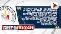 Pres. Ferdinand R. Marcos Jr., nakatakdang bumisita sa  Indonesia ngayong Linggo at sa Singapore sa September 6-7