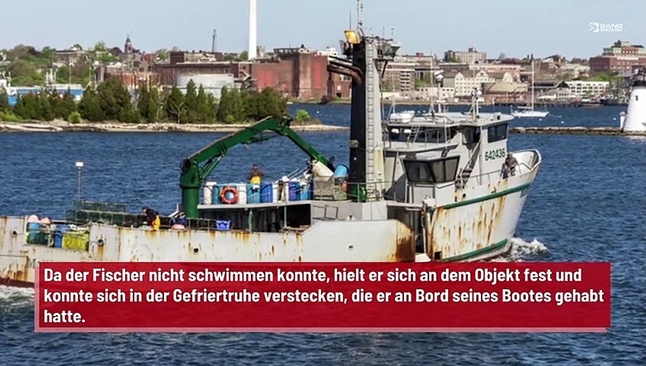 Fischer nach 11 Tagen auf hoher See an Bord eines Gefrierschranks gerettet