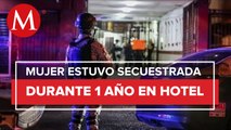 Rescatan en hotel a mujer que llevaba un año retenida en Tijuana, Baja California