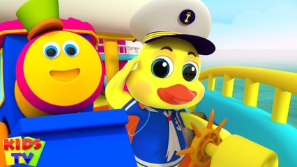I Saw a Ship Sailing Song - Kindergarten Rhymes & Kids Music by Bob The Train