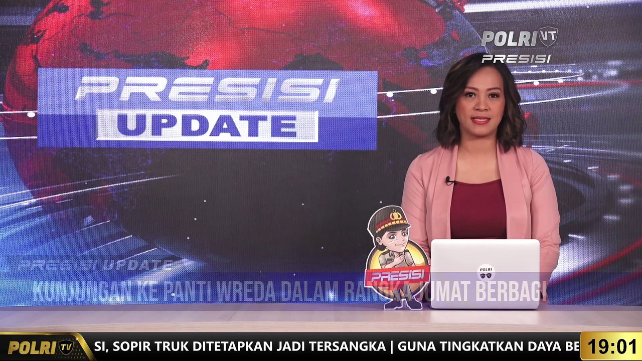 PRESISI UPDATE 19.00 WIB Jum'at Berbagi, Satlantas Polresta Banyumas Kunjungi Panti Wreda