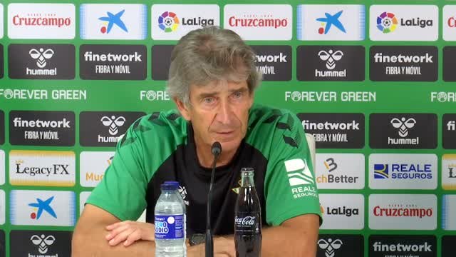 Pellegrini: Vamos a salir al Bernabéu a tratar de ser el mismo Betis de siempre