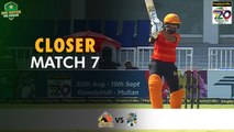 Closer | Balochistan vs Sindh | Match 7 | National T20 2022 | PCB | MS2T