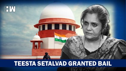 Скачать видео: SC Grants Interim Bail To Teesta Setalvad Arrested For 