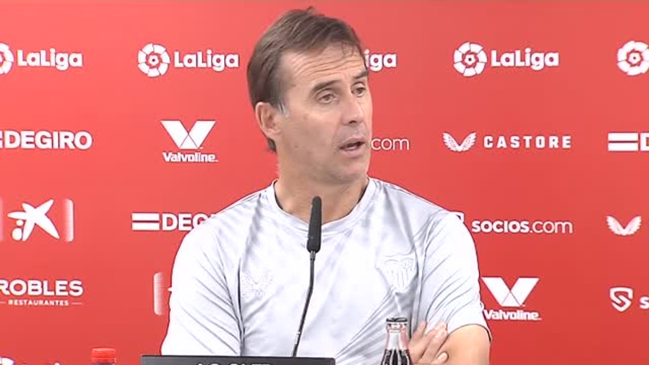 Lopetegui: "Es un partido bonito contra el equipo que mejor se ha reforzado a nivel mundial"