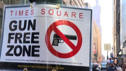 New York, vietato girare armati a Times Square: "Gun free zone"