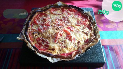 Tarte Jambon Tomate