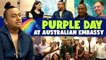 Proud Moment for LGBTQ community in the Australian Embassy | Purple  Day | Karun Raman