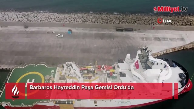 Barbaros Hayreddin Paşa Gemisi Ordu'da
