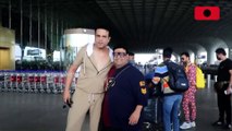 Kiku Sharda And Krushna Abhishek Spotted at Mumbai Airport