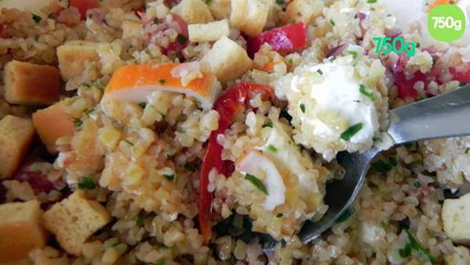 Boulgour en salade