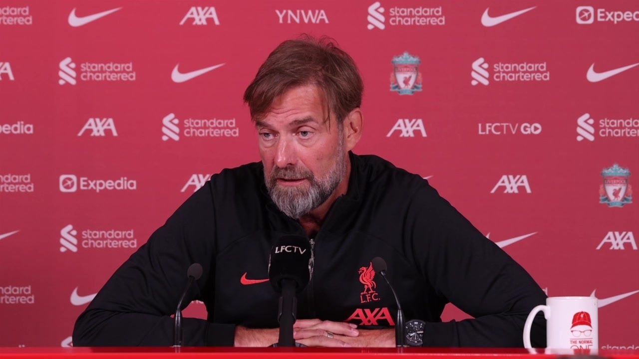 Klopp injury update pre Everton