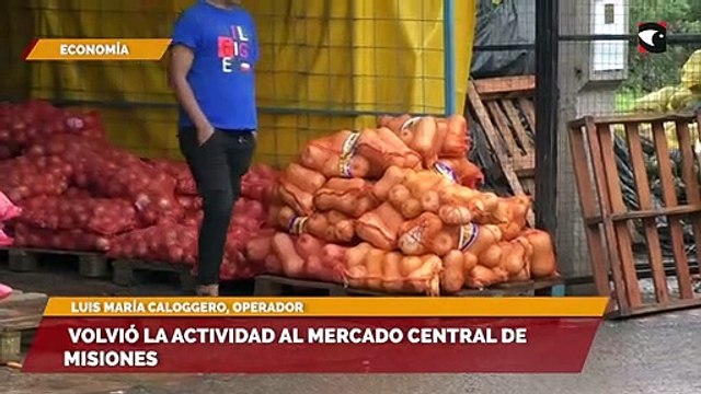 Volvió la actividad al Mercado Central de Misiones