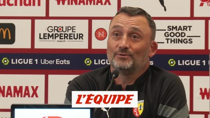 Haise : «On perdra un match bientôt, mais on gardera les mêmes principes» - Foot - L1 - Lens