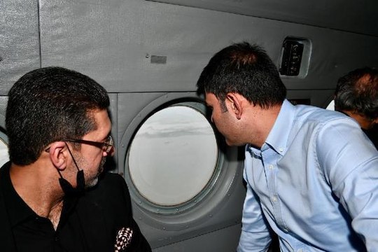 Bakan Soylu ve Bakan Kurum, Pakistan'da incelemelerde bulundu