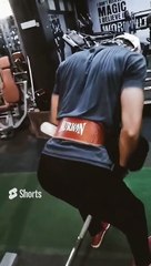 T-Bar row dropset   #gym #motivation