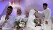 Berseri-seri pengantin baharu... Shahir akhirnya suami orang, ini momen majlis nikah!
