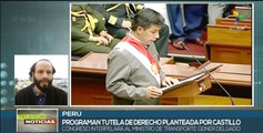Poder Judicial de Perú programa audiencia de Tutela de Derecho de Pedro Castillo