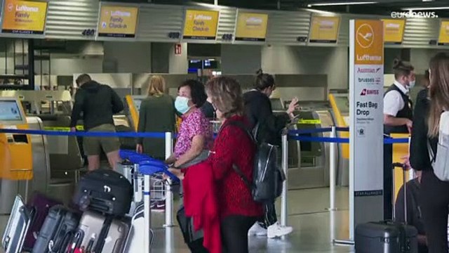 Забастовка почти полностью остановила работу Lufthansa в Германии