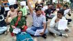 Demonstration: एसआरपी में प्रतीक्षासूची के उम्मीदवारों का धरना-प्रदर्शन