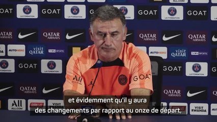 6e j. - Galtier annonce des changements dans le 11 de départ