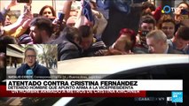 Informe desde Buenos Aires: lo que se sabe del hombre que apuntó a Cristina Fernández