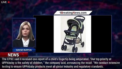 14K UPPAbaby jogging strollers recalled due to amputation risk after reported injury to child - 1bre