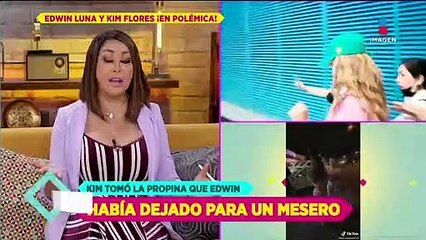 ZAFARRANCHO Kimberly Flores huyó al ser cuestionada sobre la propina que le robó a una mesera