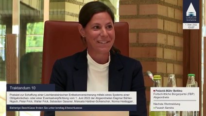 Lihtenştayn parlamentosunda deprem sigortasının tartışıldığı esnada deprem oldu!