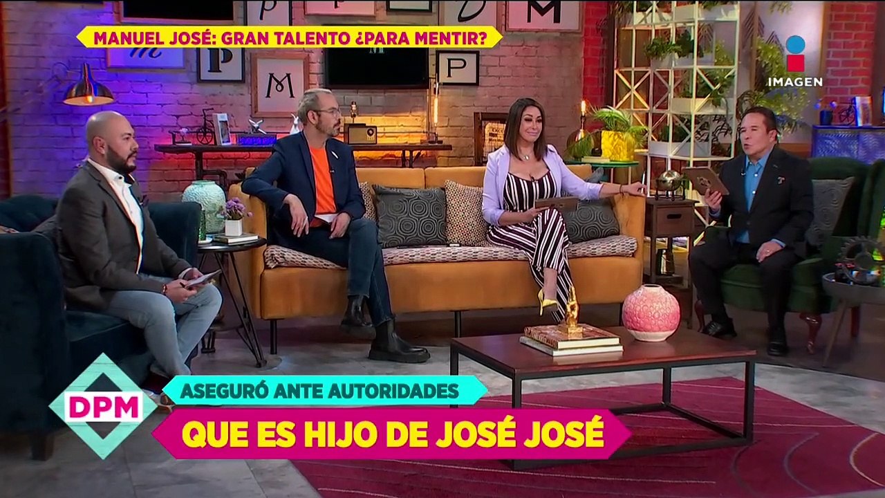 Manuel José dijo ser hijo de José José a autoridades mexicanas: Arbeláez
